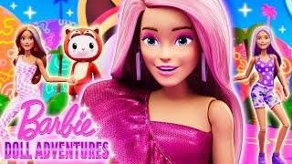 Barbie Doll Adventures  Barbie Makeup Makeover  Ep 8 [upl. by Lilian]