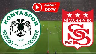 KONYASPOR SİVASSPOR MAÇI CANLI İZLE [upl. by Christmas]