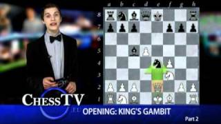 Opening School  Kings Gambit part 2  Chess Openings [upl. by Ennaul]