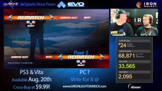 Divekick Tournament Live from EVO2013 Top 64 Semifinals Part 12 [upl. by Ahkos]