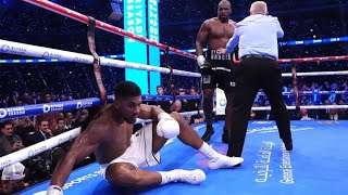 Daniel Dubois Destroys Anthony Joshua 💥 [upl. by Yusem]