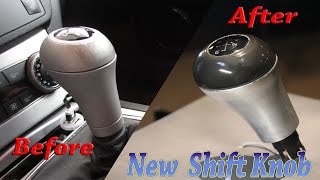 Refinish my Shift Knob  Spray paint and a lot of mistakes [upl. by Michail876]