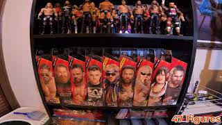 WWE Figure Room  Ultimate Edition 21 Figure Shipped [upl. by Drape46]