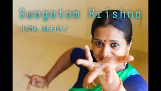 Swagatam Krishna Dance Cover  Agnyaathavaasi  Hemah Neeraj [upl. by Atiuqin]