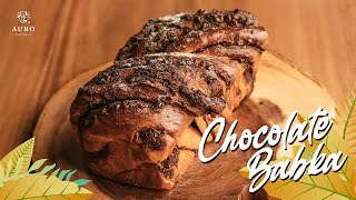 Bake Chocolate Babka  Auro Tasty Treats [upl. by Hearn]