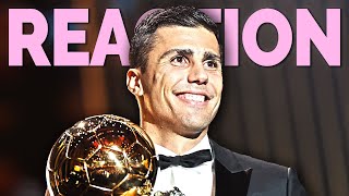 Calcio Berlin REAGIERT auf die Verleihung des Ballon dOr 2024 [upl. by Eceirahs]