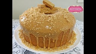 BOLO DE PAÇOQUINHA CASEIRO  FAÇA E VENDA  com CozinhandoComNane [upl. by Ahsets]