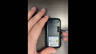 CareSens N  How to open battery cover  UL 4200A [upl. by Rekab139]