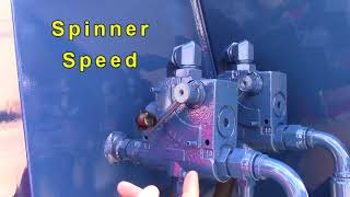 How to Use Flow Control Valves All Hyd Litter PT Spreader [upl. by Lladnik]