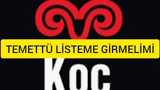 TEMEMTÜ LİSTEMDE VARMİALMALIMIYIMTEMETTÜ ŞİRKETLERİNİ İNCELİYORUM [upl. by Eirol]