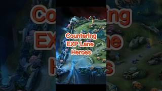 Countering EXP Lane Heroes  Darex Gaming mobilelegendsbangbang mobilelegends mlbbcreatorcamp [upl. by Humph322]