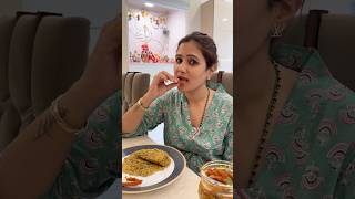 Methi k patle patle theple😍We breakfast day 19 methithepla breakfastvlog minivlog shortsyoutube [upl. by Meesak]