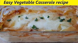 Kids would love to eat more vegetables in this way  Vegetable Casserole recipeGemüseauflauf Rezept [upl. by Biddie]