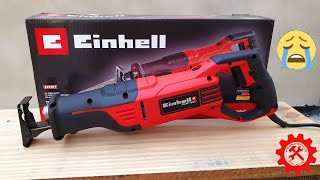 NÃO COMPRE EINHELL ANTES DE VER ESTE VIDEO  LANÇAMENTO Serra Sabre EINHELL 750W TEAP 750E [upl. by Boylan]