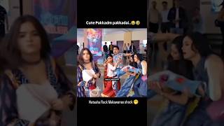 Natasha rock dhawal shock 🤣🤣 lovestatus youtubeshorts funnyshorts couple shorts [upl. by Fawcett]