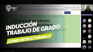 Inducción Trabajos de Grado 20242 [upl. by Atteiluj]