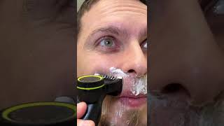 Shaving Cream with the OneBlade Pro Philips Norelco [upl. by Stanfill517]