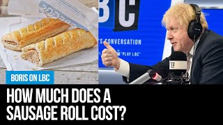 Boris Johnson asked how much does a Greggs sausage roll cost [upl. by Ennail]