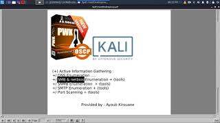 دورة اختبار الاختراق OSCP  Information Gathering  SMB  NetBIOS enumeration [upl. by Aivatra]