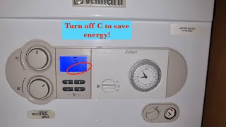 How to turn Comfort Mode Off on your boiler [upl. by Kirven]