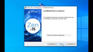 Zen v15 Workgroup Engine Installation [upl. by Einalem]