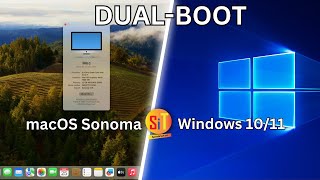 macOS Sonoma And Windows Dual Boot [upl. by Prady]