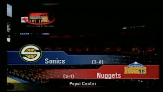 Seattle Sonics vs Denver Nuggets [upl. by Adnolaj]