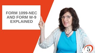 Forms 1099NEC and W9 explained with cheat sheet  8 minutes [upl. by Aerdnahs]