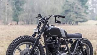 Yamaha SR500 Custom Beautiful [upl. by Elvah]