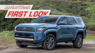 2025 Toyota 4Runner  MotorWeek First Look [upl. by Estey]