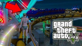 GTA 5 Online NGAKAK ABIS 10 TERTAMPAR ROLLER COASTER HAHAHA [upl. by Tihw]