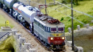 Modellismo Ferroviario \ Italian Railway Modeling  Model Expo Italy Verona 2019 [upl. by Settera951]