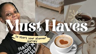 Planner Beginner’s Guide MustHaves to Start Your Planning Journey  Tips Tools amp Inspiration [upl. by Rianna459]