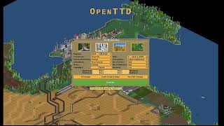 OpenTTD Lets Play Episode 1 getting started [upl. by Seitz]