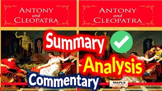 Antony and Cleopatra  Summary and Analysis by William Shakespeare [upl. by Bumgardner]