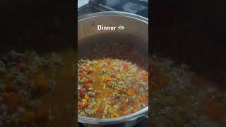 Lentil and sausage soup is what’s for dinner  food cooking octoberdinnersoup [upl. by Elgna]