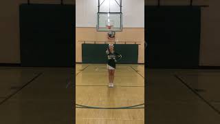 Nordonia Youth Cheer 2024 cheer front view [upl. by Inalan]