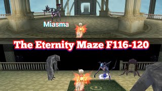 Iruna Online  The Eternity Maze Floor 116120 Miasma [upl. by Aiuqes]