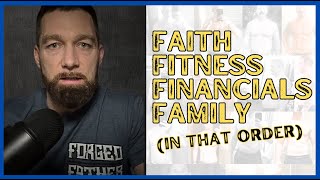 Faith Fitness Financials and Family In That Order [upl. by Siva]