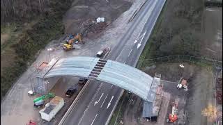 BEBO Arch Installation for North Devon Link Road [upl. by Anatola]