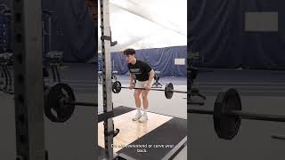 Barbell Row Tutorial  Yates Field House [upl. by Fadiman]