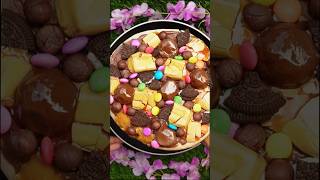 Chocolate pizza recipe youtubeshorts chocolate pizza trending viral shorts oreo candy yt [upl. by Enileqcaj]