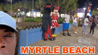 Weekend Trip Myrtle Beach FIRST TIME Part 2OCEAN DRIVE [upl. by Gracie898]