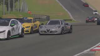 Gran Turismo 7 replay GT Sophy on pro Brands Hatch Alfa Gr4 [upl. by Iand]