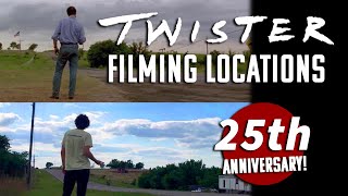 TWISTER 1996 Filming Locations Pt 1  25th Anniversary  Wakita OK amp More THEN AND NOW 2021 [upl. by Anoyet]