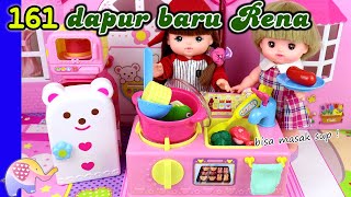 Mainan Boneka 161 Dapur Baru Rena  GoDuplo TV [upl. by Yrem]