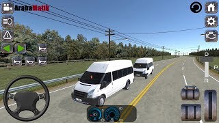 Ford Minibüs Otobüs Simülatör Oyunu Türkiye  Direksiyonlu araba oyunları android Gameplay HD [upl. by Eiltan]