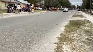 Orange county sheriffs office bikes and unit 293 sweeping the road [upl. by Ramej]