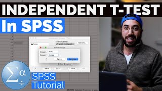 Independent tTest in SPSS  Tutorial amp Interpretation [upl. by Leinod778]