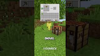 MINECRAFT but if I touch GRASS I die ⛏️ shorts [upl. by Alphonso795]